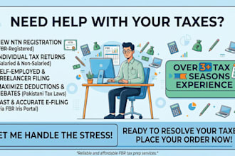 prepare and file tax return accurately and in time