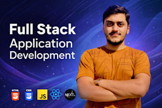 create a full stack application using react, next js nest js