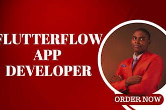 flutterflow app developer, build flutter ios android app with firebase supabase