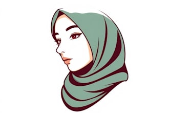 do modern luxury clothing brands hijab or abaya, muslimah logo
