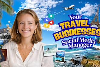 manage socialmedia for your tourism or travel business