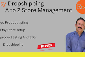 etsy dropshipping expert a to z store management