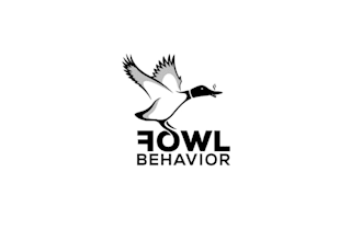 design fowl behavior hunting lifestyle brand logo