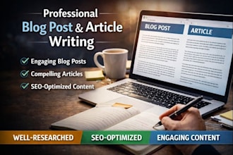 blog posts and article writing