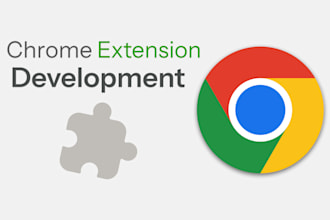 develop a chrome extension or fix bug