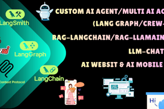 build custom ai chatbots and agents with langchain rag