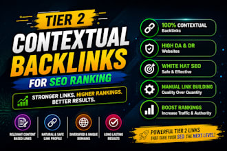 create tier 2 contextual backlinks for seo ranking