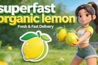superfast organic lemon promotion for real USA audience