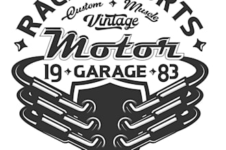 create a racing logo premium automotive concept
