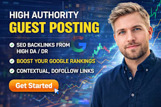 high authority guest posting backlink placement for SEO