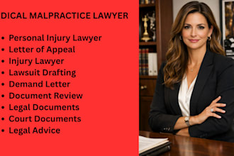 be your personal injury and medical malpractice attorney
