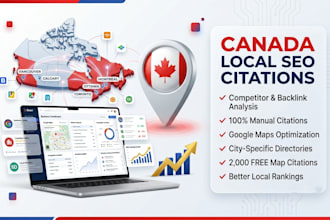 build professional canadian local citation for local SEO