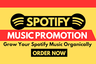 do organic spotify album promotion, spotify music promotion spotify track growth