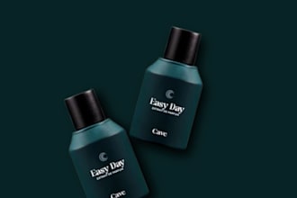 design premium promotional posters for your parfume brand