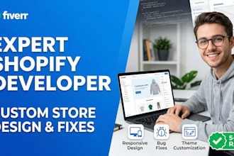 shopify website design developer