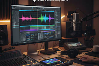 do professional audio editing, noise reduction, and leveling