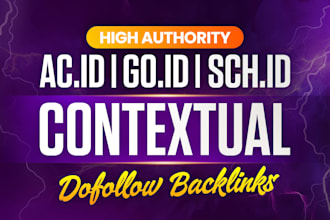 do high authority ac id go id sch id contextual backlinks