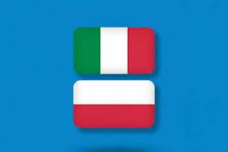 translate italian to polish and polish to italian