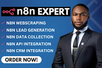 do n8n web scraping n8n lead generation n8n ai agent chatbot n8n crm integration