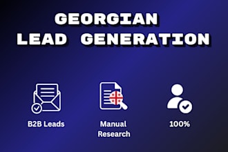do verified b2b lead generation for companies in georgia