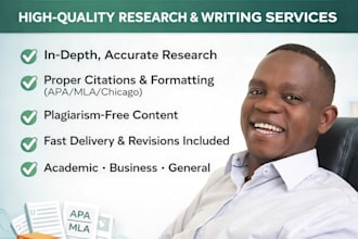 be your professional writer and research expert