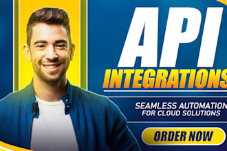 do API integration and API development rest,json,xml and soap API