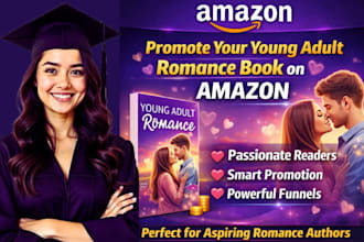 amazon kindle book promotion, ya, romance, amazon kdp, ebook and book promotion