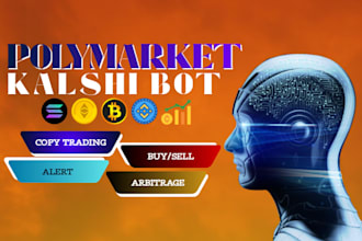 polymarket kalshi bot, copy trading bot, price alert bot, kalshi trading bot