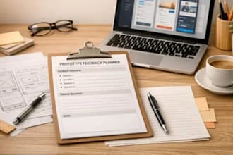 create custom planners, habit trackers and goal setting journals