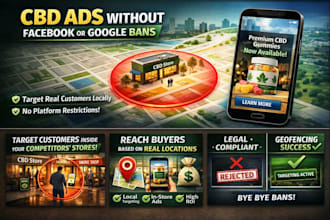 set up high converting targeted geofencing ads for cbd businesses