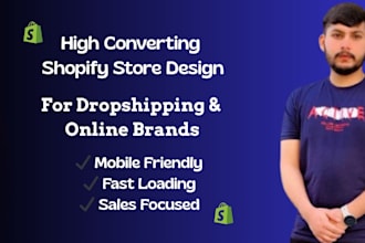 design a high converting shopify store
