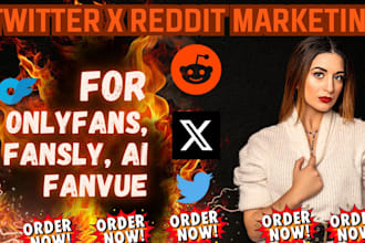 do twitter reddit marketing for onlyfans, fansly, ai fanvue, adultweb promotion