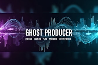 ghost produce full house techno, or afro house track