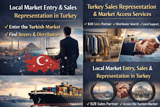 be your local sales and market entry partner in turkey