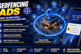 be your professional geo fencing ads setup to target local customers boost sales