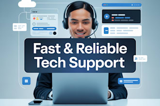 provide professional remote IT support, cloud and technical support