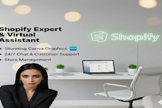 be your shopify assistant and chat support