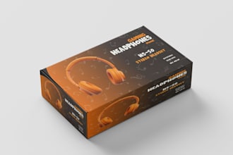 do local label headphone and packing box label