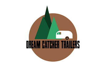 design off road four season camping trailer logo