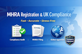 handle mhra registration and ensure full UK regulatory compliance for your produ