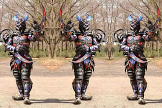 custom wearable fantasy knight armor game movie  cosplay prop weapon accessories