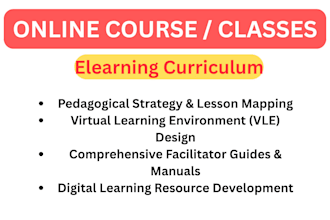 create your online lesson plans and elearning curriculum