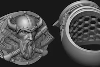 create 3d cad jewelry design and realistic renders for rings, pendants, earrings