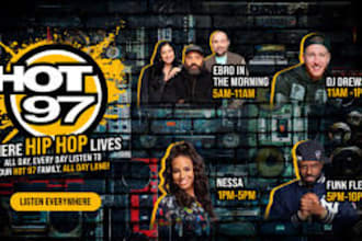 professionally play your song on hot97, siriusxm radio station