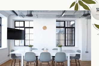 design virtual zoom background for your meeting