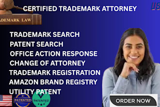 do patent search and trademark check for your product