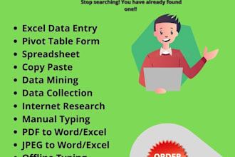 do excel formatting and can help in datacleaning