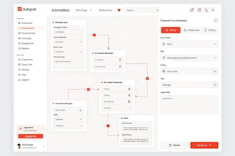 build ai mobile app website with ai automation api integration and ai agent