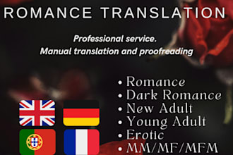 book translation english to portuguese or french