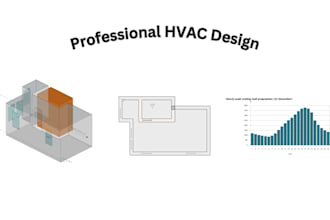 provide hvac heat load analysis and bim design